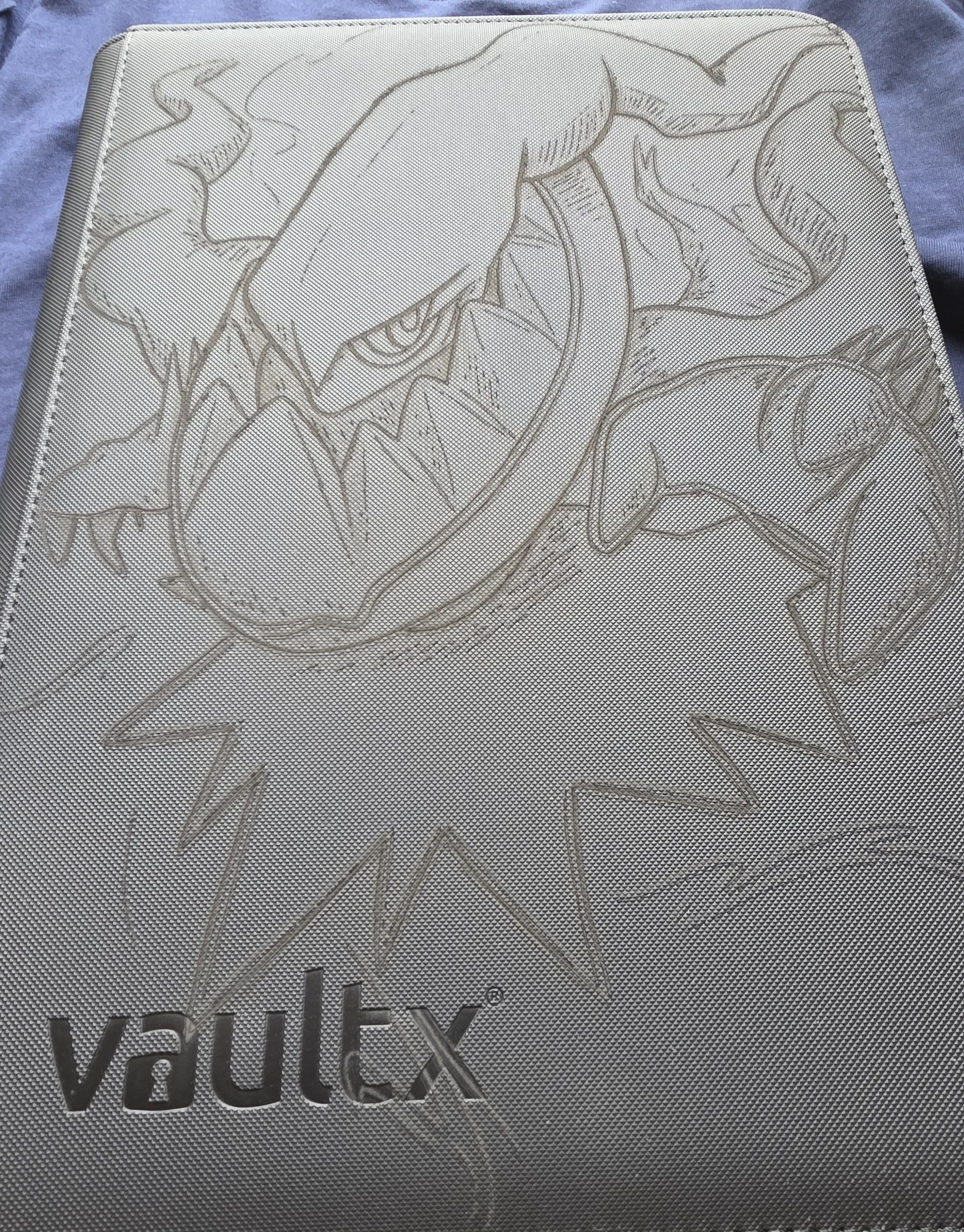 🌑 Laser Engraved Darkrai Inspired Trading Card Binder | Custom Collector Album