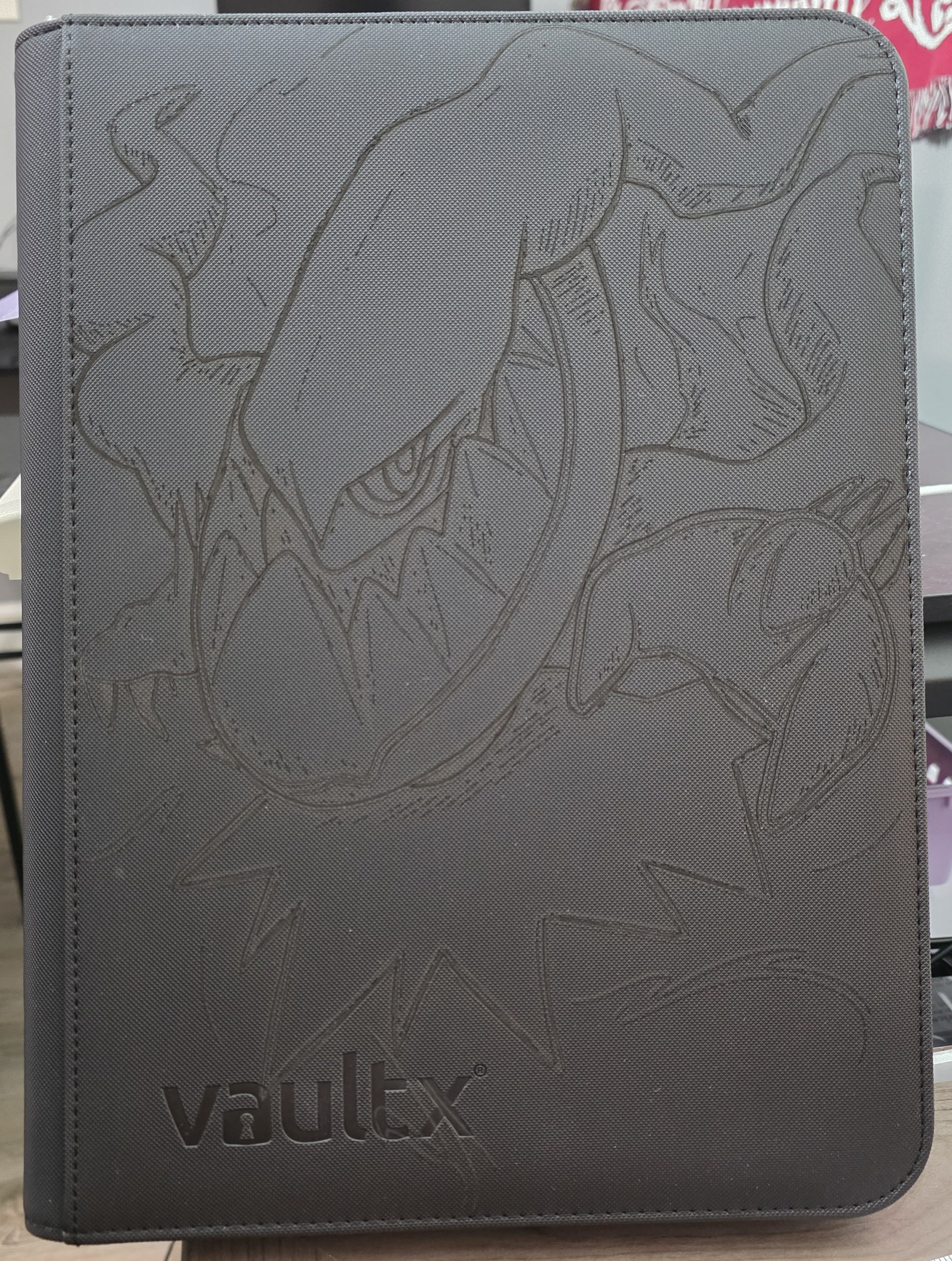 🌑 Laser Engraved Darkrai Inspired Trading Card Binder | Custom Collector Album