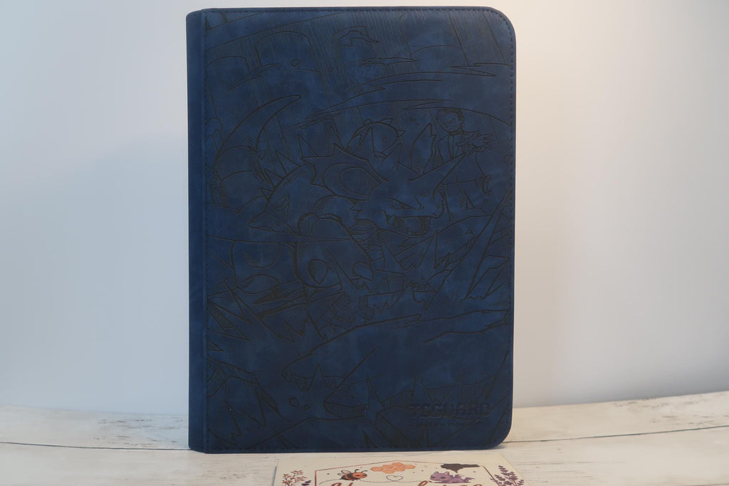 Nidoh Pokémon Inspired Laser Engraved Trading Card Binder | Custom Back Engraving Available | Holds 360 Cards