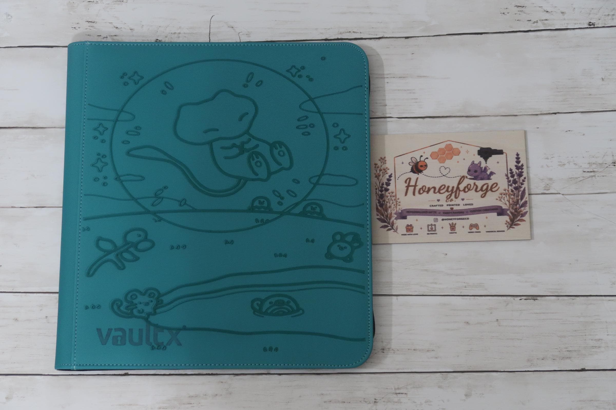 Bubble Mew Custom Double-Sided Engraved Vault X Binder