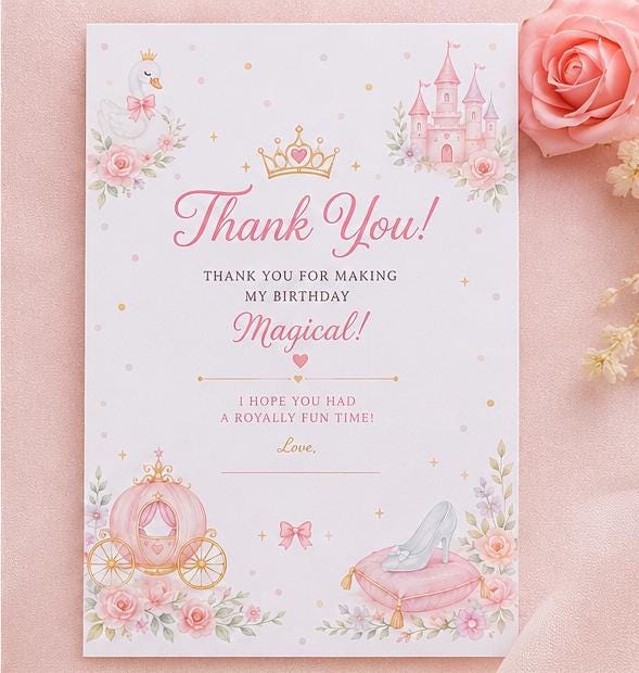 Princess Paint Kit Party Favor
