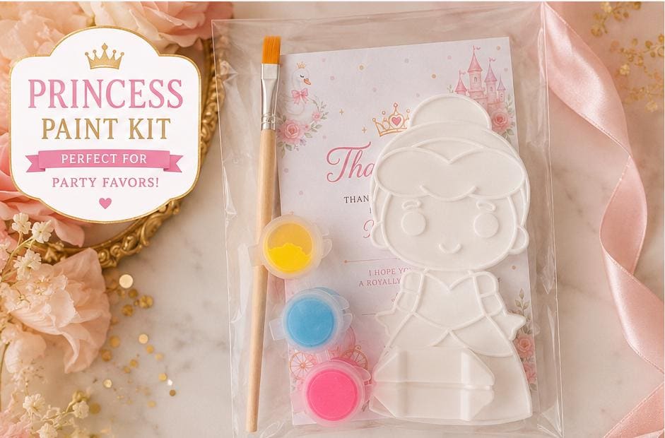 Princess Paint Kit Party Favor