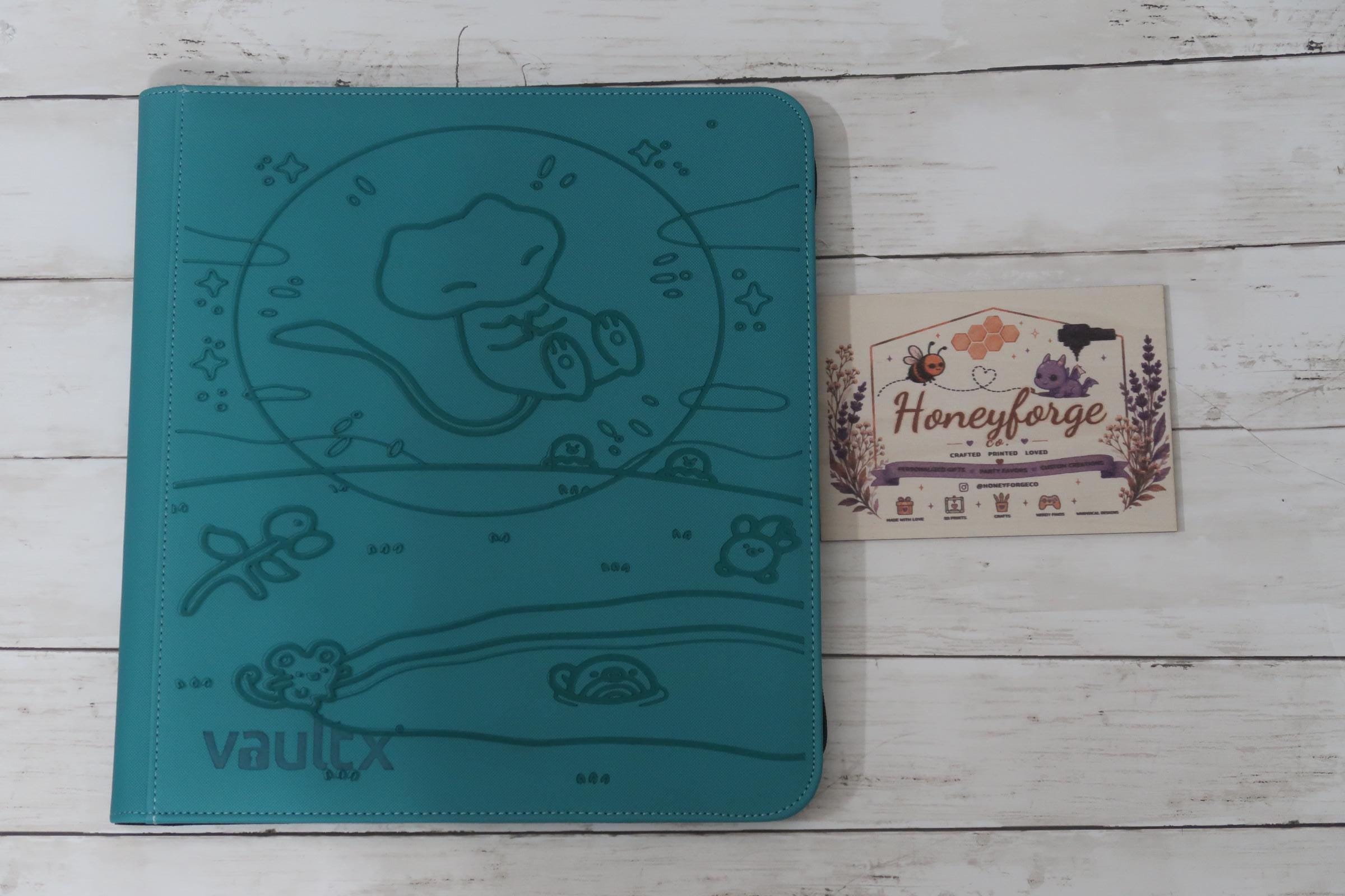 Bubble Mew Custom Double-Sided Engraved Vault X Binder