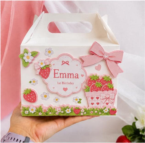 Berry Sweet Personalized Favor Box
