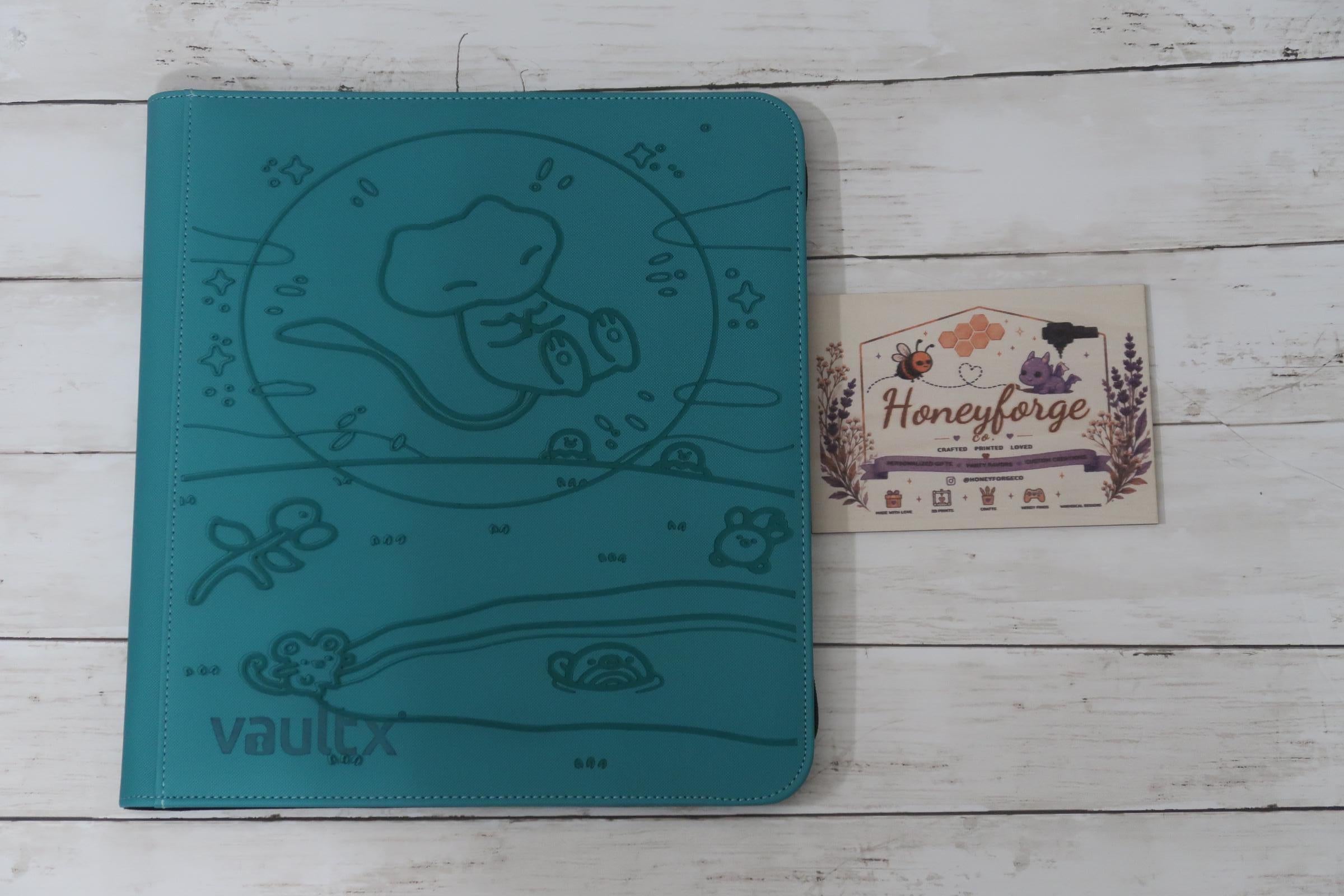 Bubble Mew Custom Engraved Vault X Binder