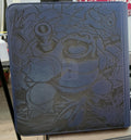 Laser Engraved Blastoise Inspired Trading Card Binder | Custom Collector Album