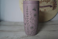 Laser Engraved Bee Garden Tumbler | 16oz Stainless Steel Travel Mug