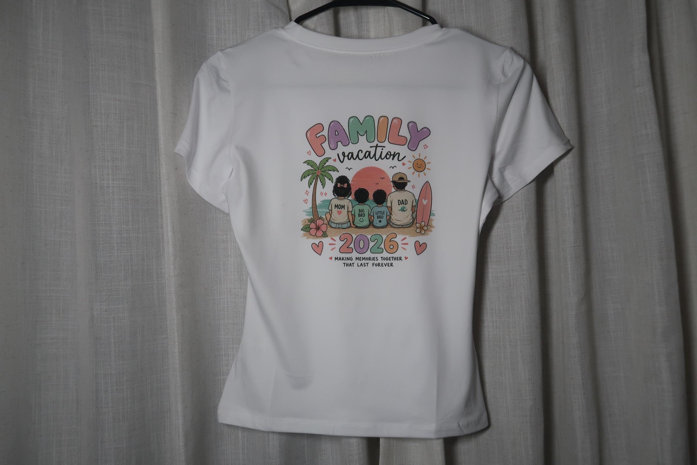 Family Vacation 2026 Matching Shirts | Custom Family Trip T-Shirt