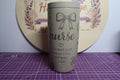Coquette Nurse Tumbler | Engraved Stainless Steel 16oz Cup