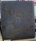 Laser Engraved Blastoise Inspired Trading Card Binder | Custom Collector Album