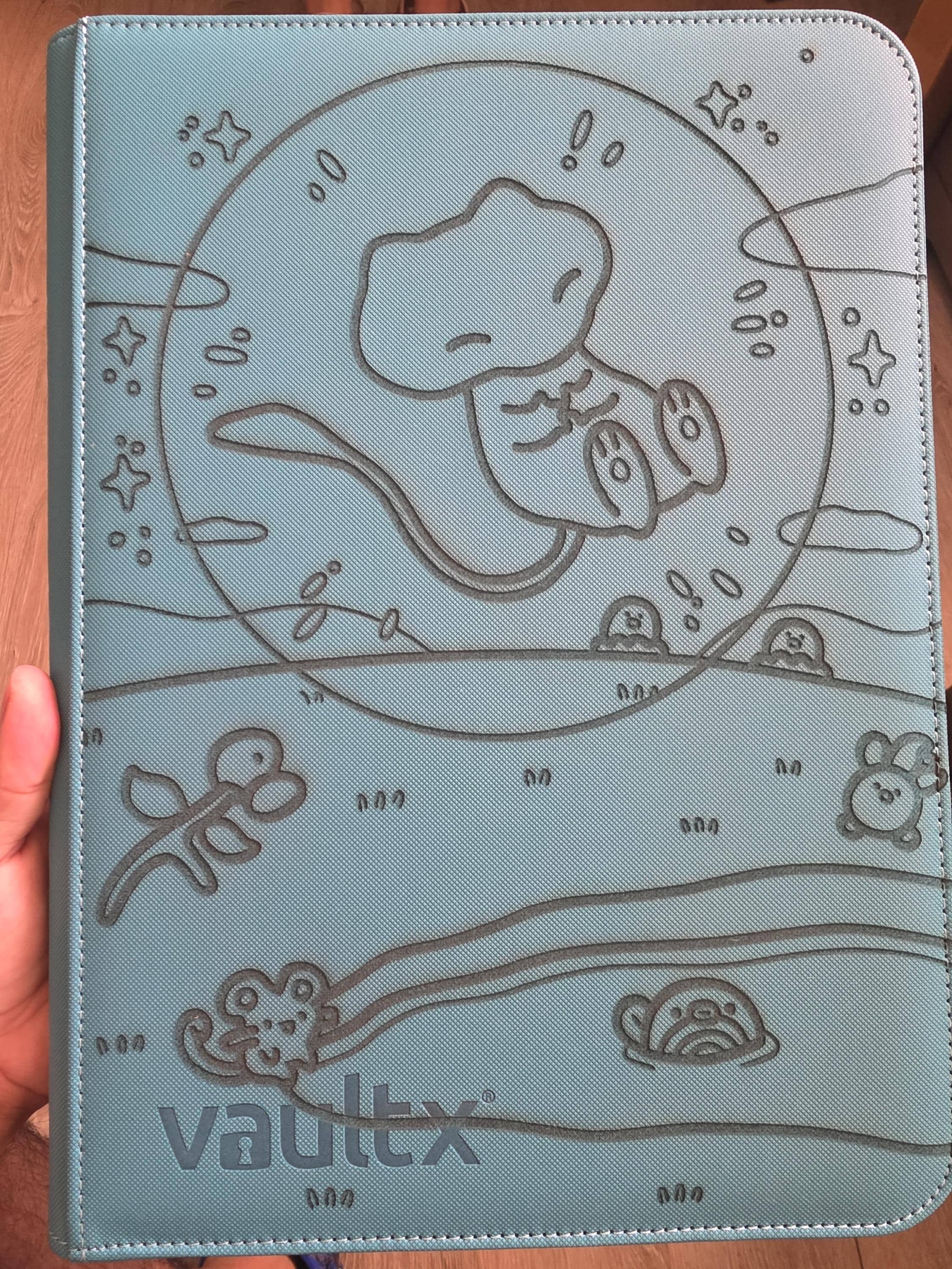Bubble Mew Custom Engraved Vault X Binder