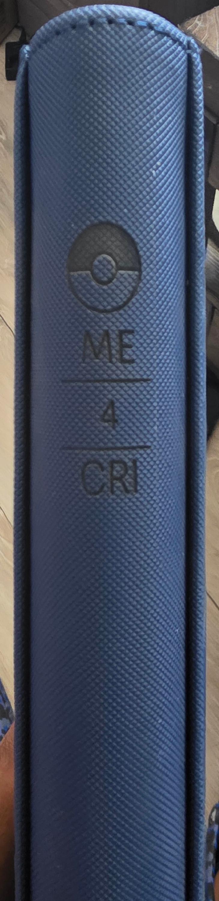 Laser Engraved Greninja Chaos Rising Inspired Vault X Binder