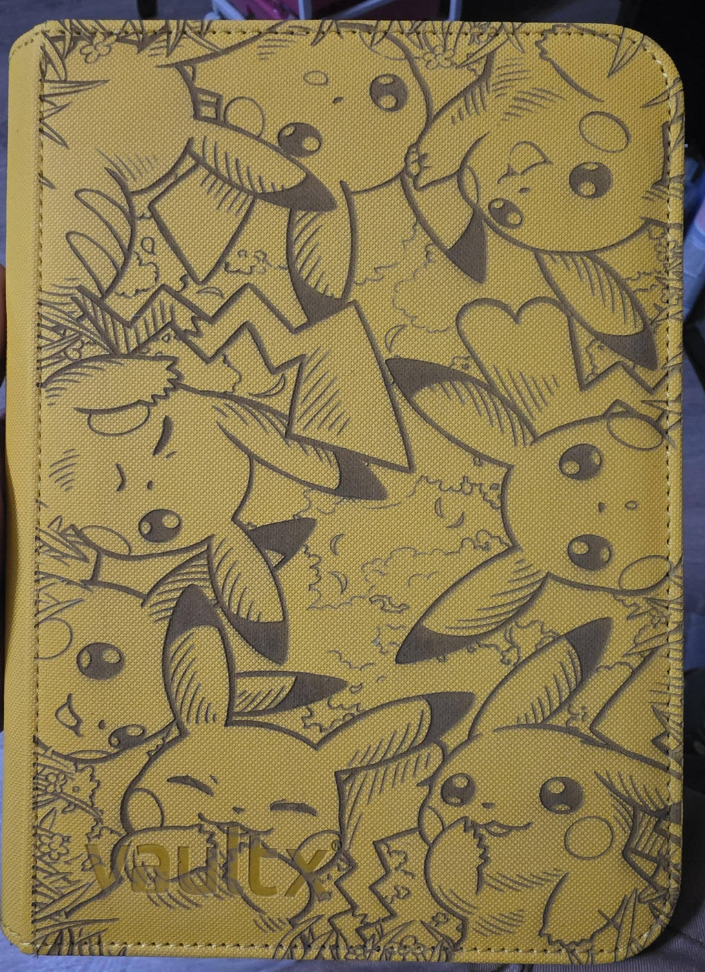 Custom Engraved Vault X Trading Card Binder | Personalized Pokémon, Anime, Gaming & Custom Artwork Binder | Laser Engraved Collector Album