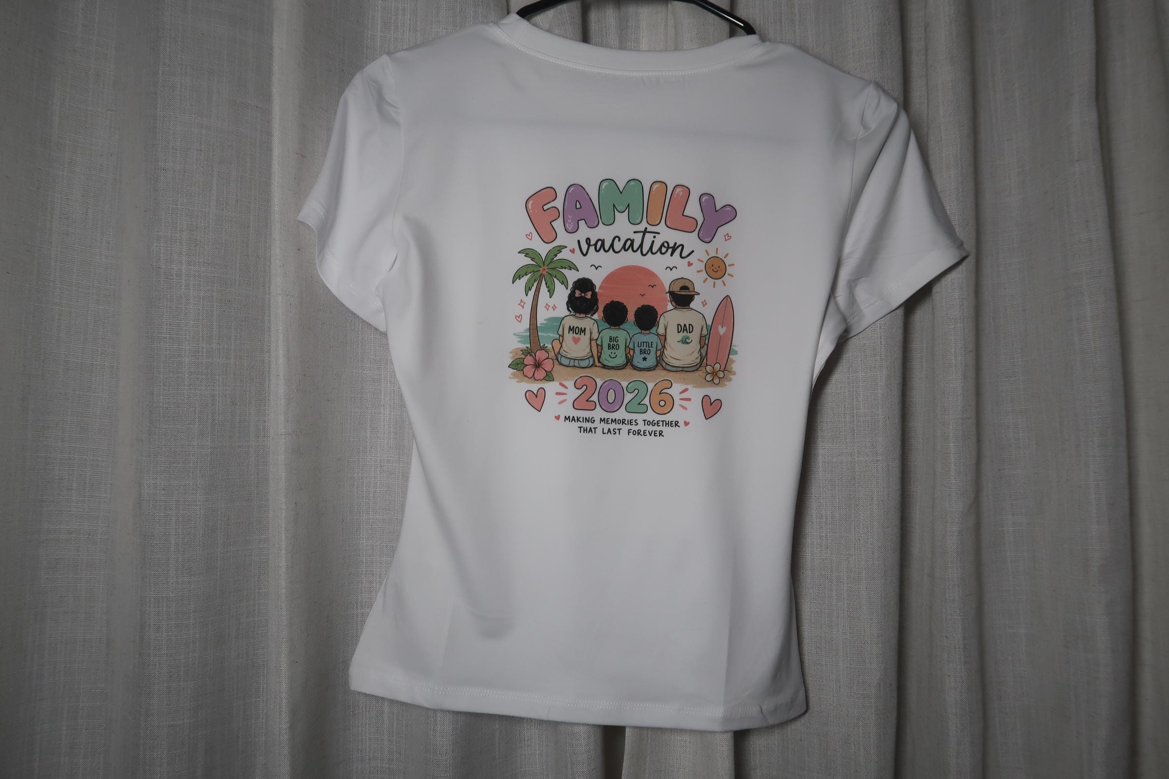 Family Vacation 2026 Matching Shirts | Custom Family Trip T-Shirt