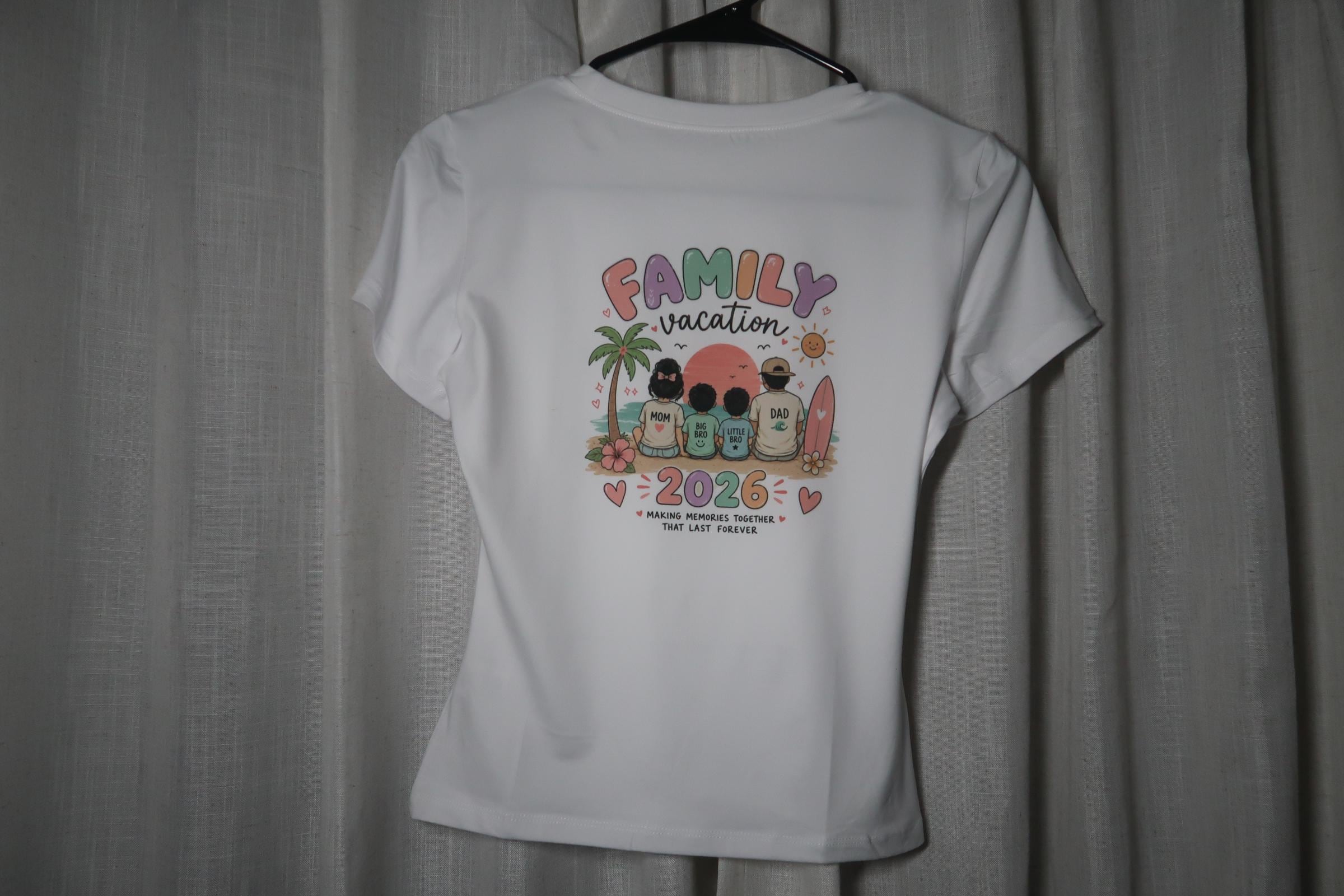 Family Vacation 2026 Matching Shirts | Custom Family Trip T-Shirt