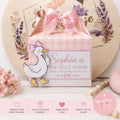 Personalized Goose Birthday Favor Box | One Silly Goose Party Box |Goose Birthday Decorations | Pink Bow Party Favor