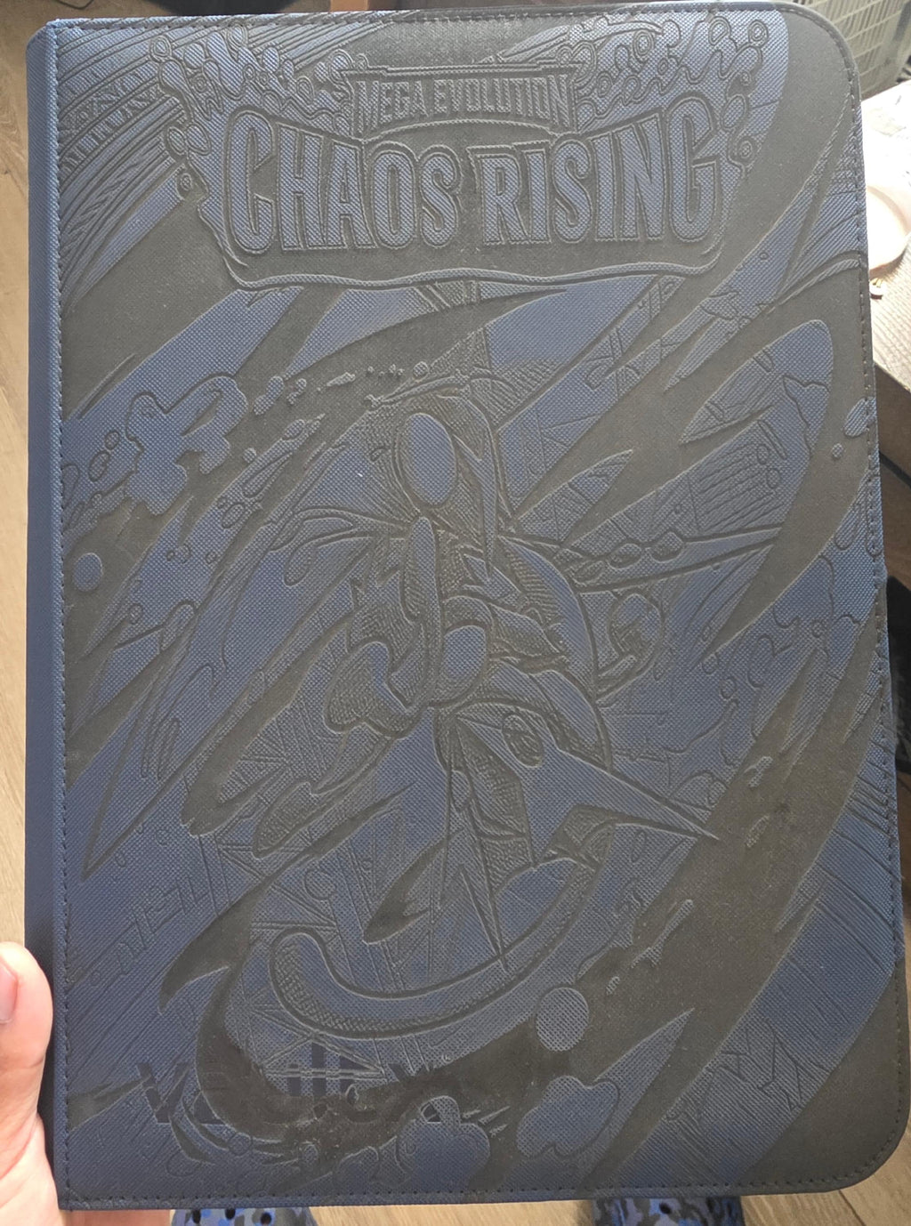 Laser Engraved Greninja Chaos Rising Inspired Vault X Binder