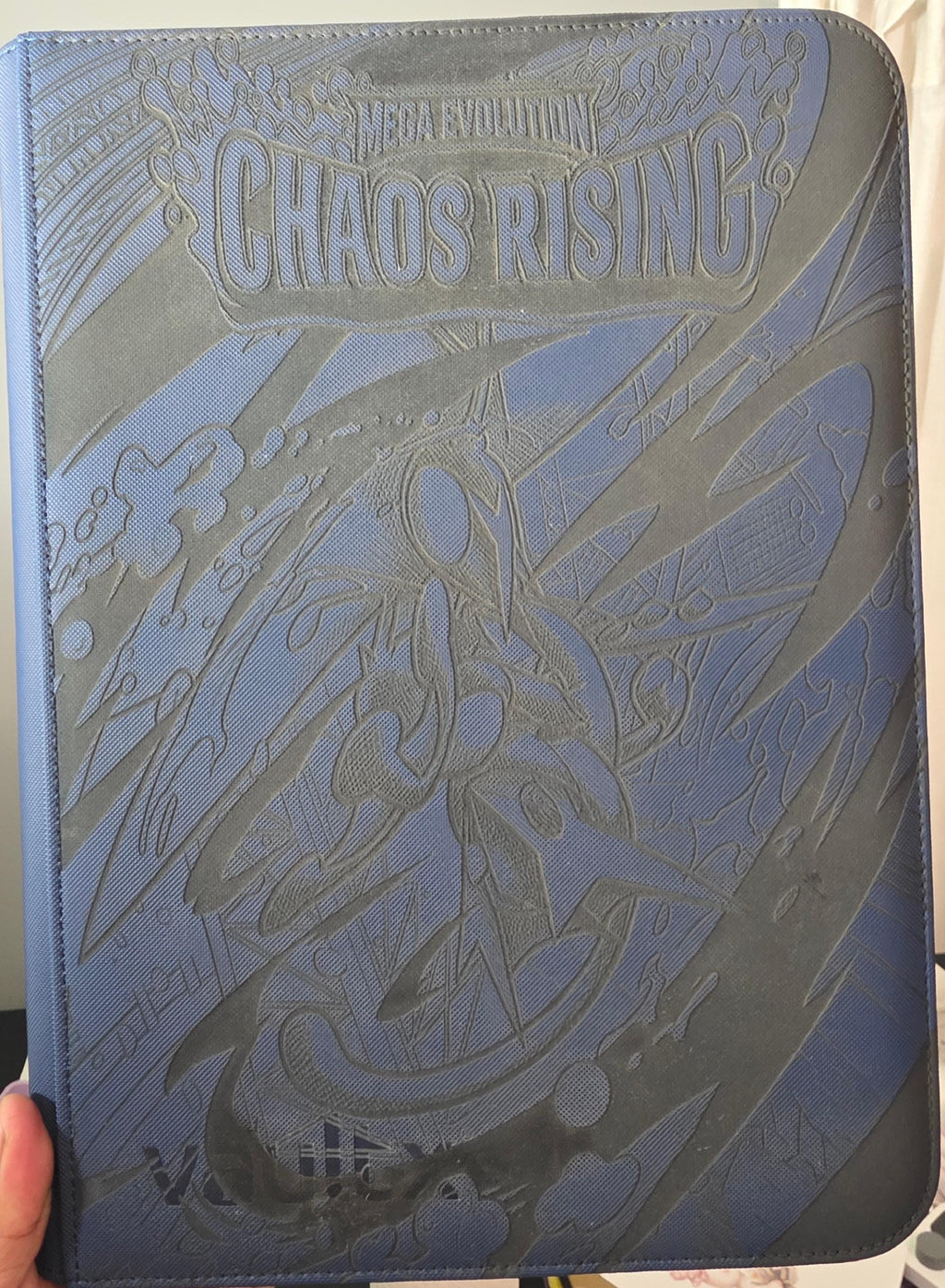 Laser Engraved Greninja Chaos Rising Inspired Vault X Binder