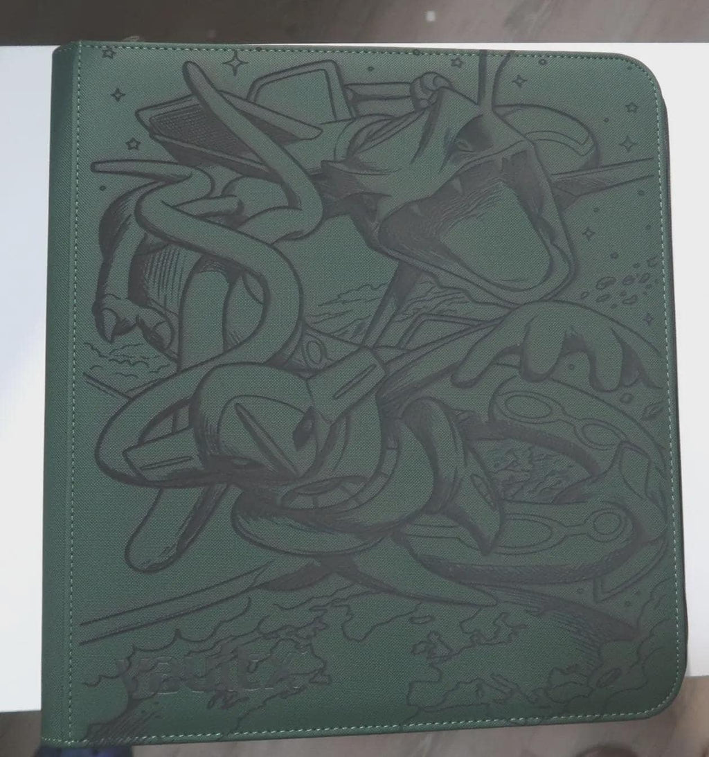 Custom Engraved Vault X Trading Card Binder | Personalized Pokémon, Anime, Gaming & Custom Artwork Binder | Laser Engraved Collector Album