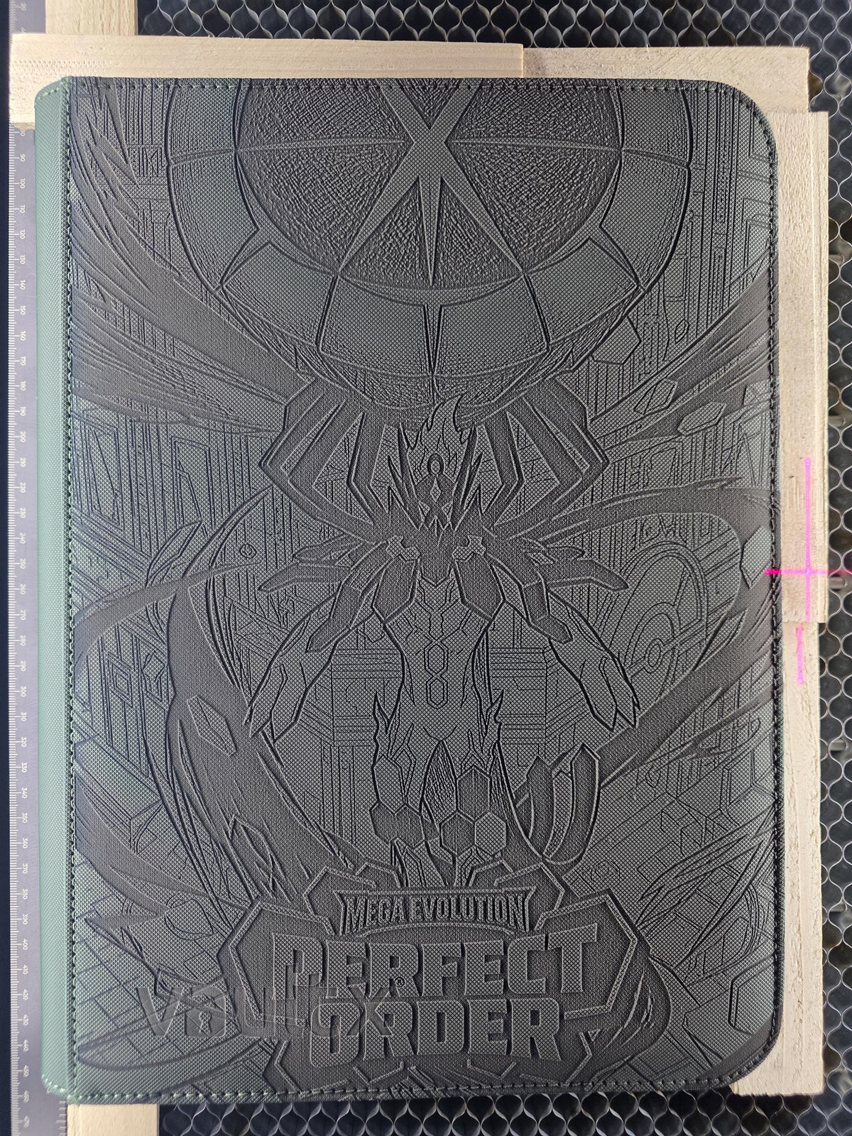 Custom Engraved Vault X Trading Card Binder | Personalized Pokémon, Anime, Gaming & Custom Artwork Binder | Laser Engraved Collector Album