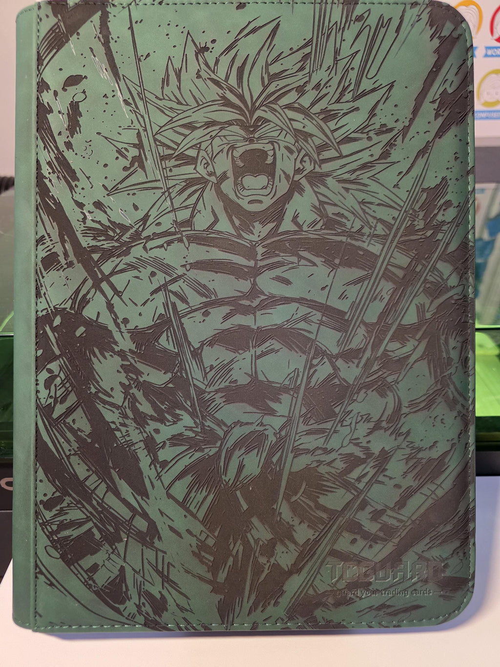 Custom Engraved TCGuard Trading Card 9 Pocket Binder | Personalized Pokémon, Anime, Gaming & Custom Artwork | Laser Engraved Collector Album
