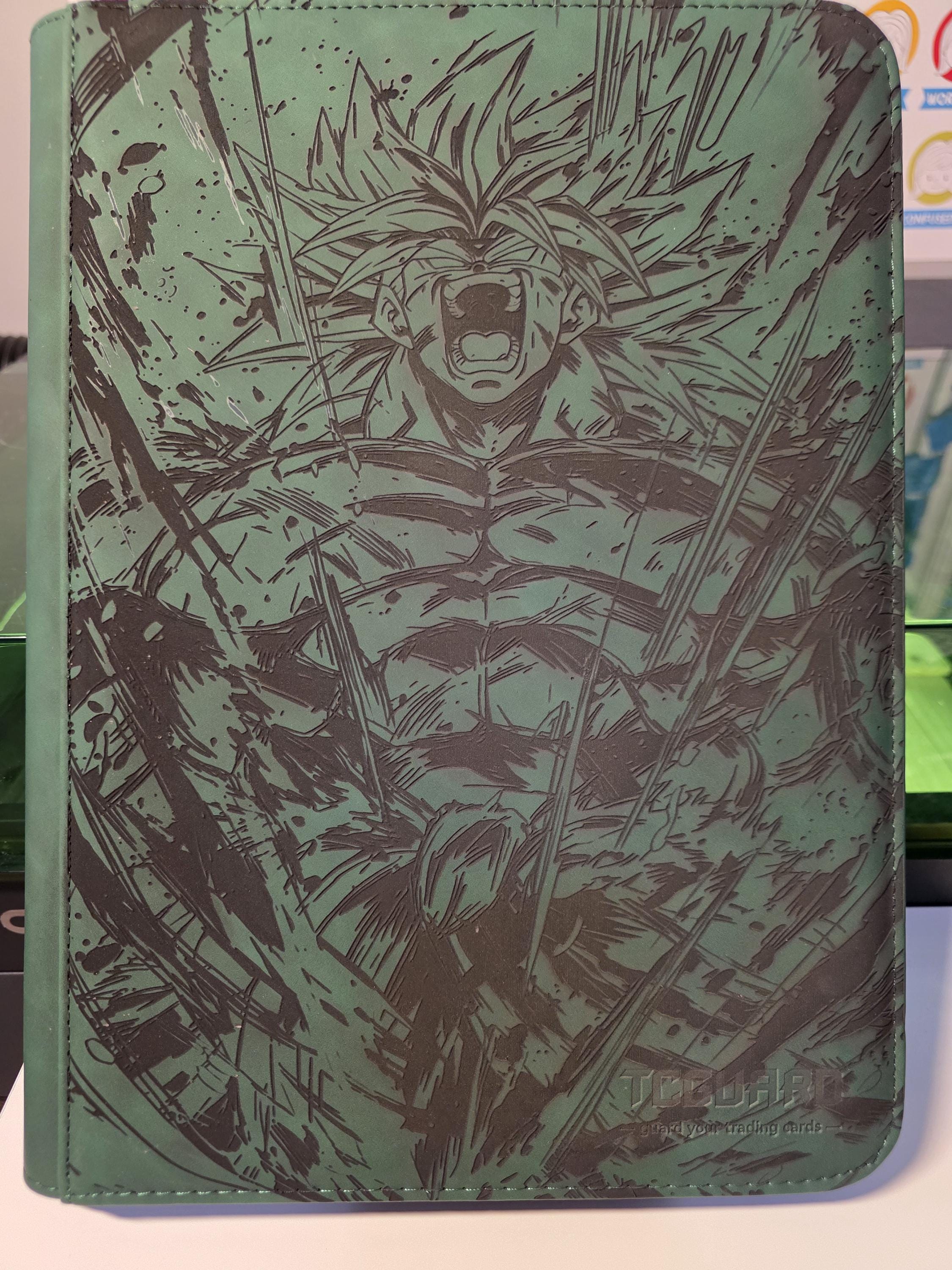 Custom Engraved TCGuard Trading Card 9 Pocket Binder | Personalized Pokémon, Anime, Gaming & Custom Artwork | Laser Engraved Collector Album