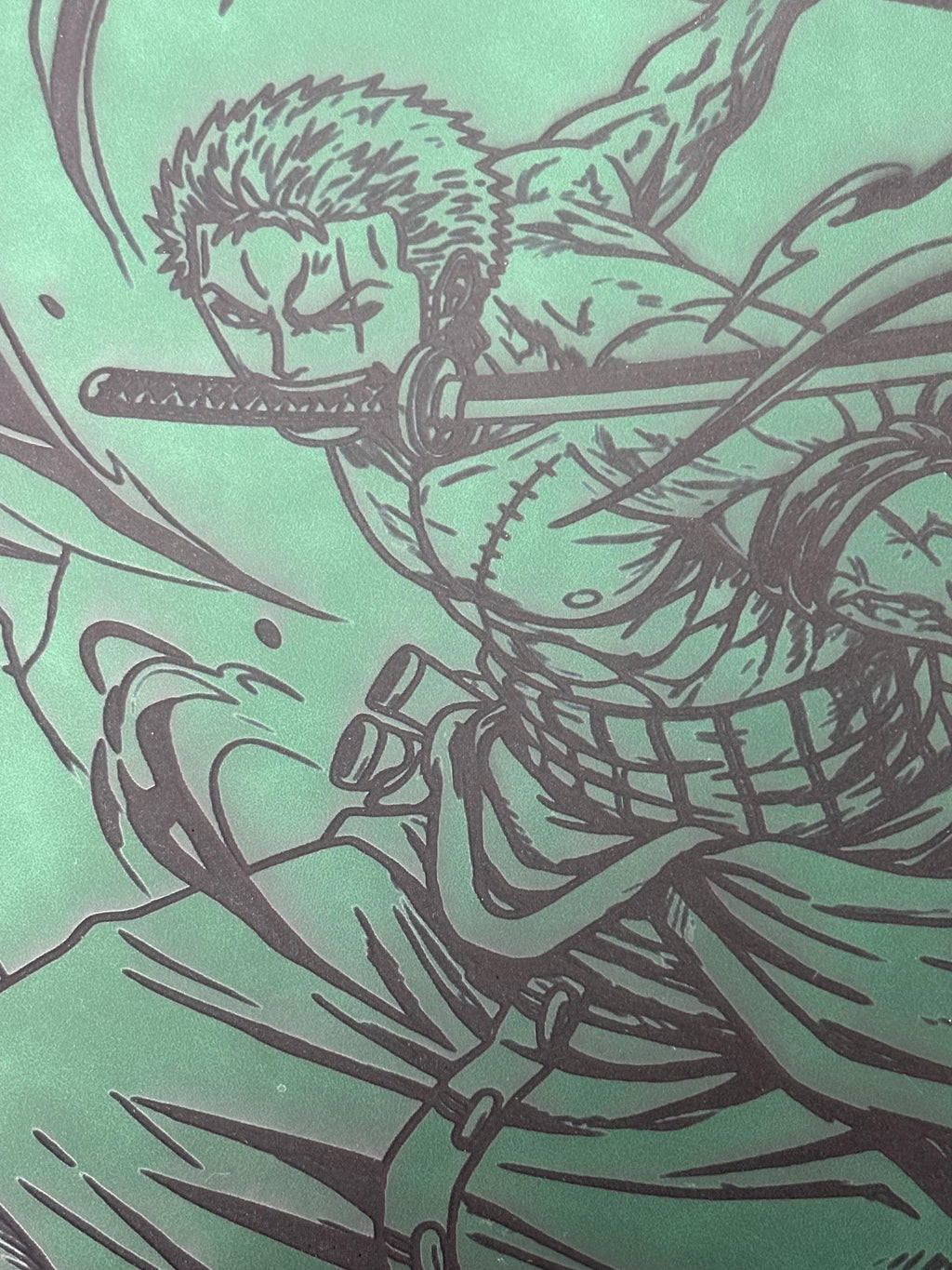 Custom Roronoa Zorro Trading Card Binder | One piece TCG Album Collector Storage Laser Engraved
