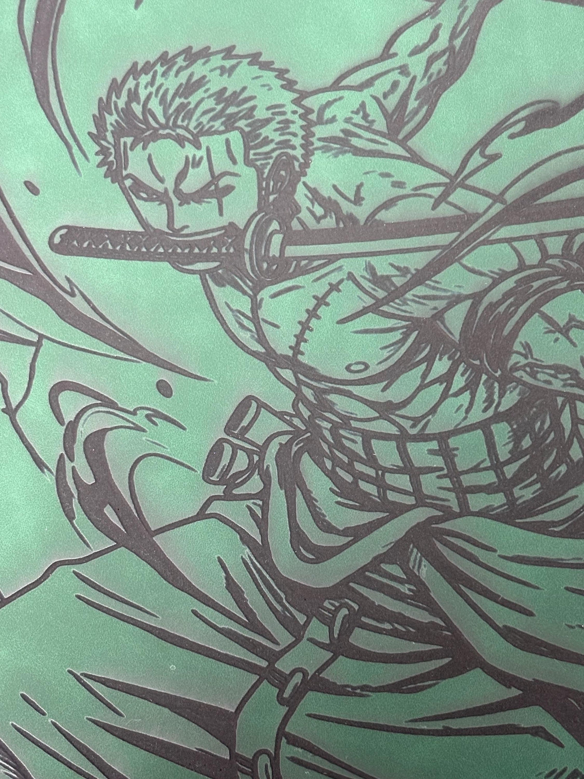 Custom Roronoa Zorro Trading Card Binder | One piece TCG Album Collector Storage Laser Engraved
