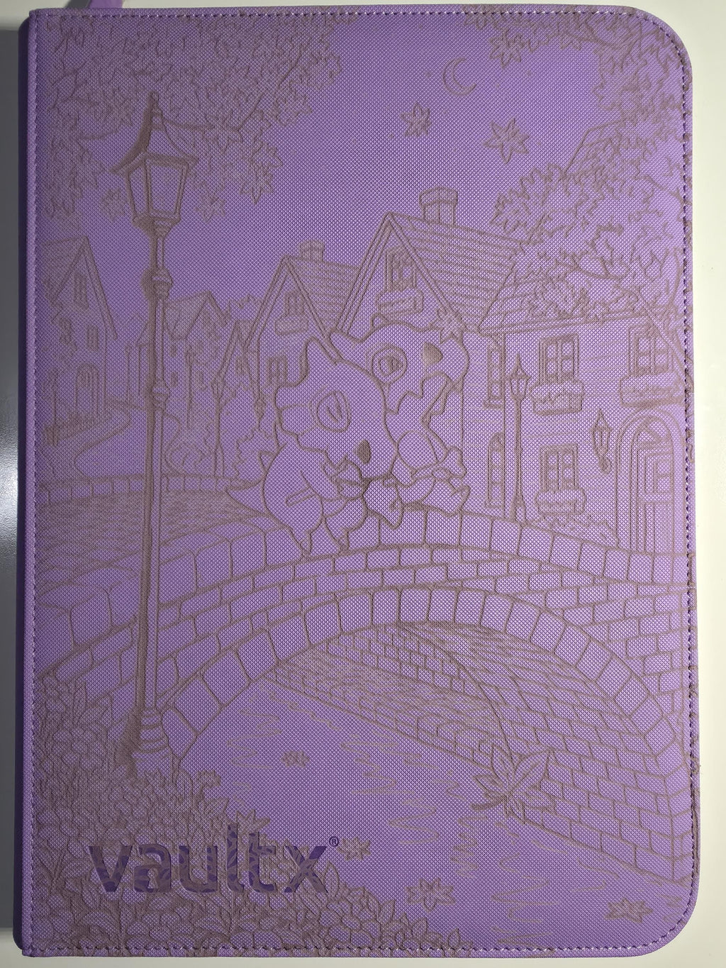 Cubone-Inspired Engraved Vault X Binder | Custom Trading Card Album | Pokémon Inspired Card Storage | Personalized Gift for TCG Collectors