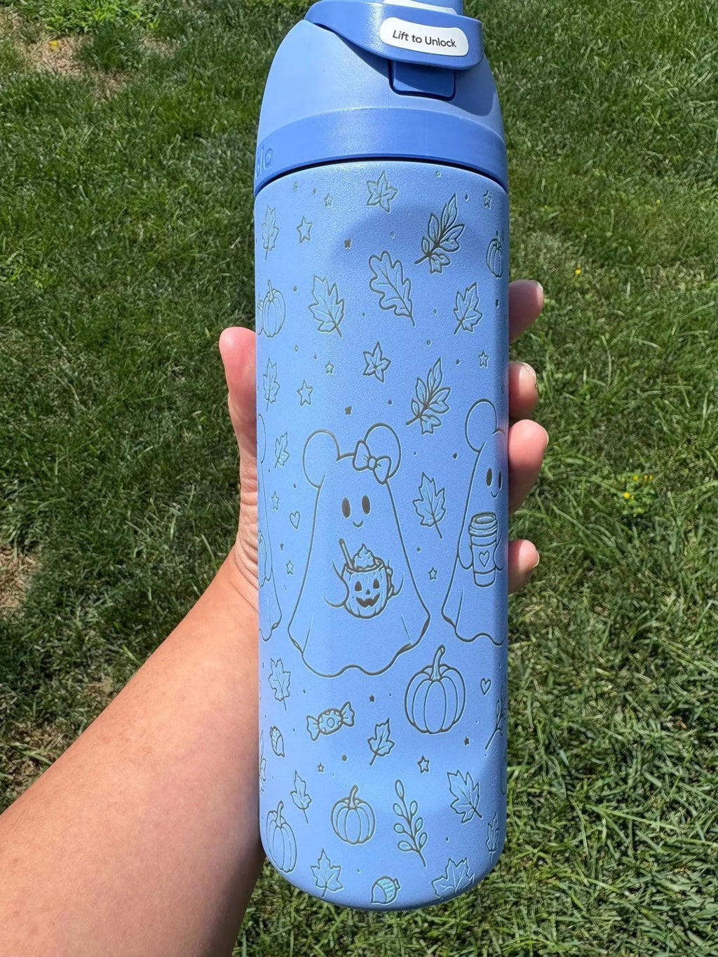 Custom Engraved Owala FreeSip Tumbler | Personalized Laser Engraved Water Bottle (24oz, 32oz)