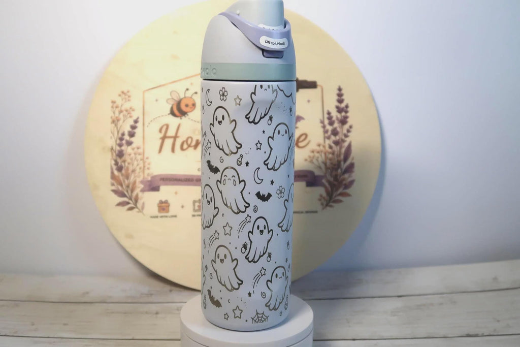 Custom Engraved Owala FreeSip Tumbler | Personalized Laser Engraved Water Bottle (24oz, 32oz)