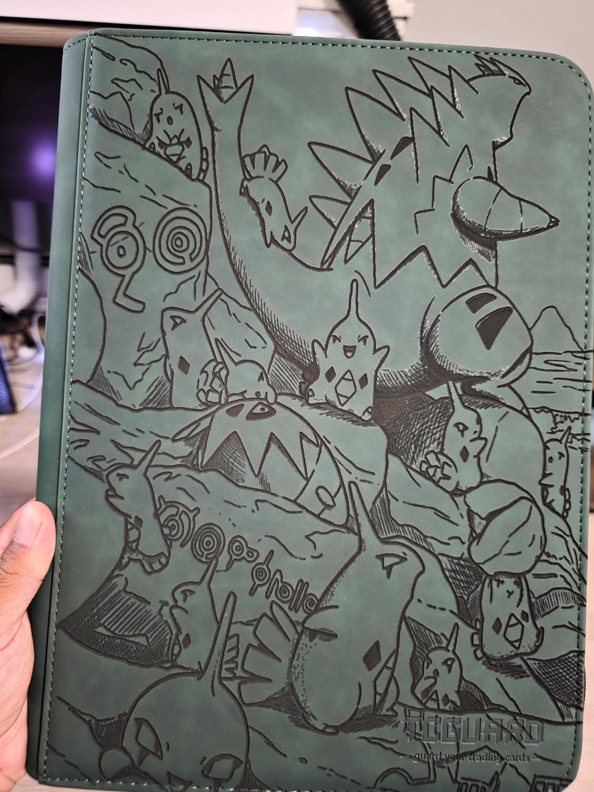 Laser Engraved Tyranitar Vault x Binder or Top Loader Binder