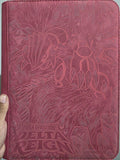 Groudon Delta Reign Pokémon Card(Sleeved) Binder | Laser Engraved Wine Red TCGGuard 9 Pocket Binder | Pokémon Collector Gift