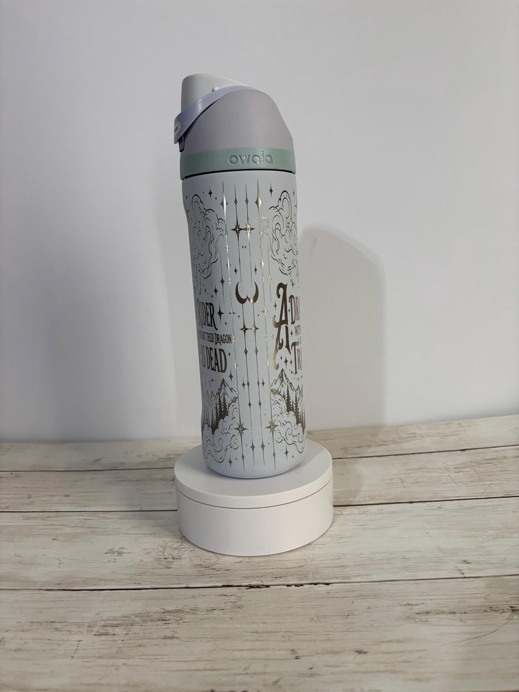 Fourth Wing Inspired Engraved Owala FreeSip, Dragon Rider Water Bottle, Fantasy Book Lover Gift