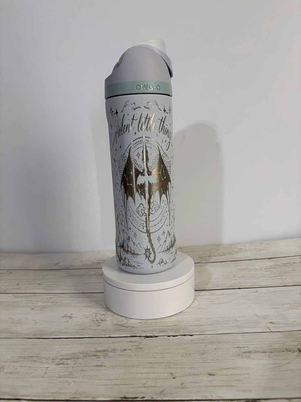 Fourth Wing Inspired Engraved Owala FreeSip, Dragon Rider Water Bottle, Fantasy Book Lover Gift